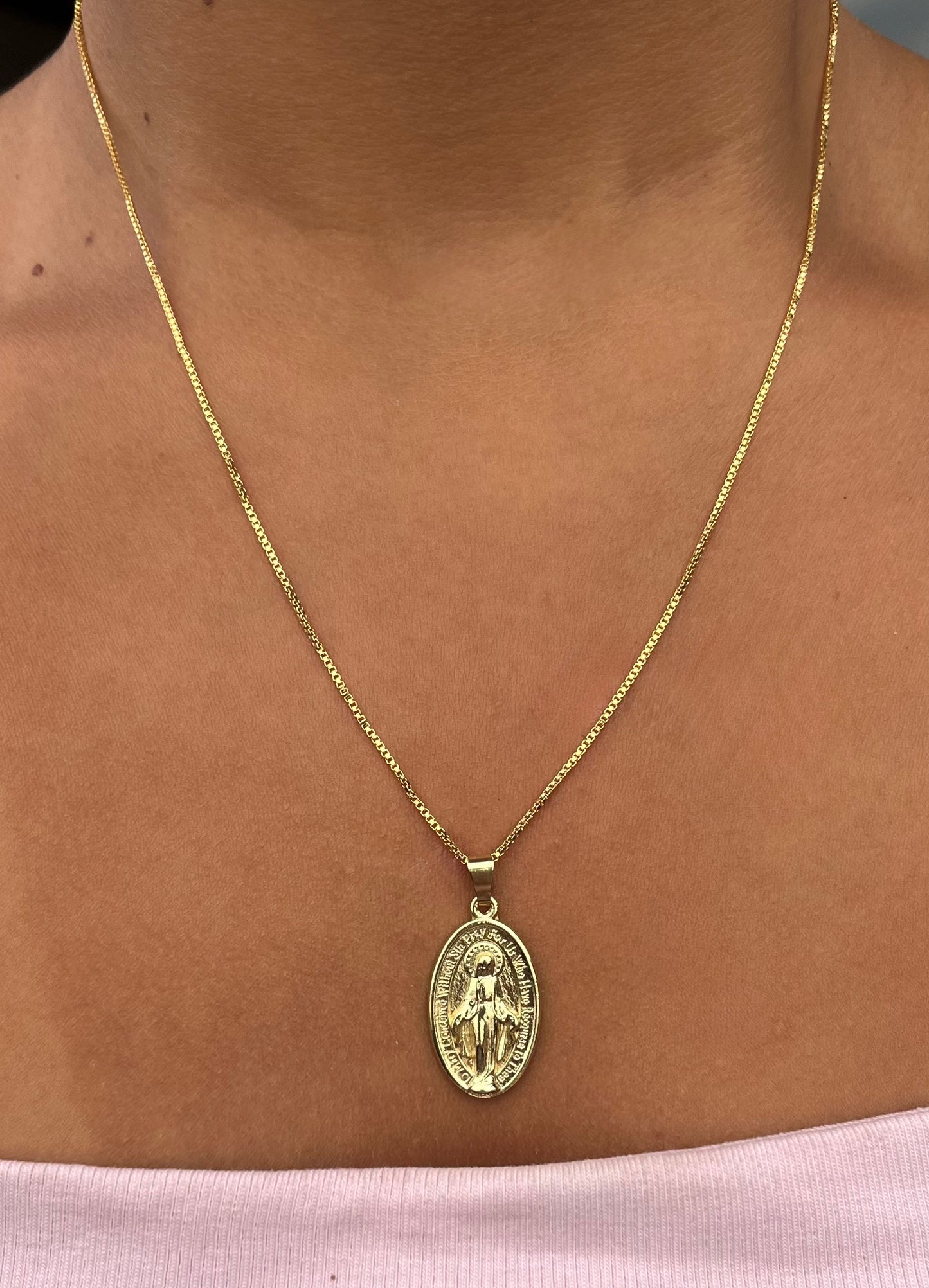 Collar dije Maria Largo M