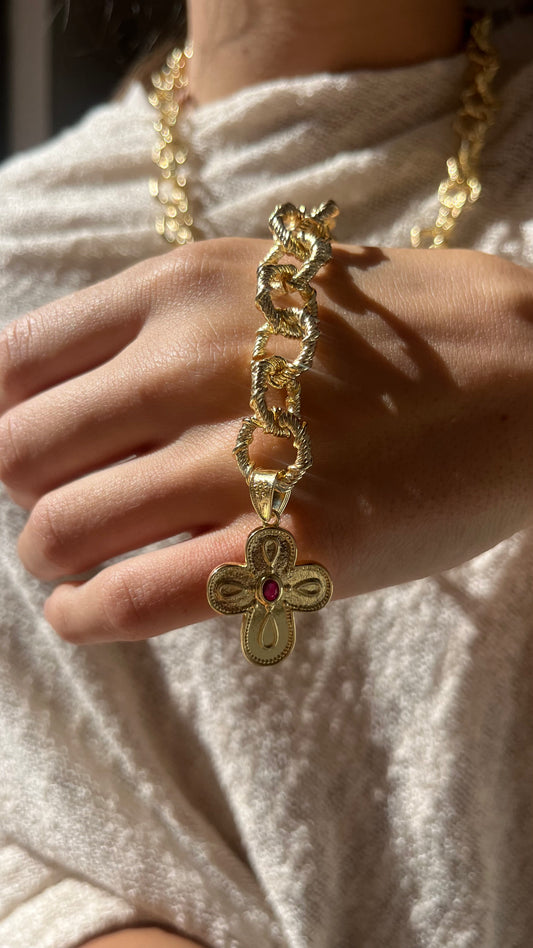 Collar Maximalista Cruz