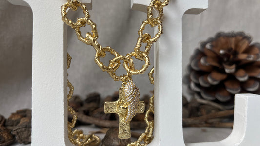 Collar Maximalista Doble Dije