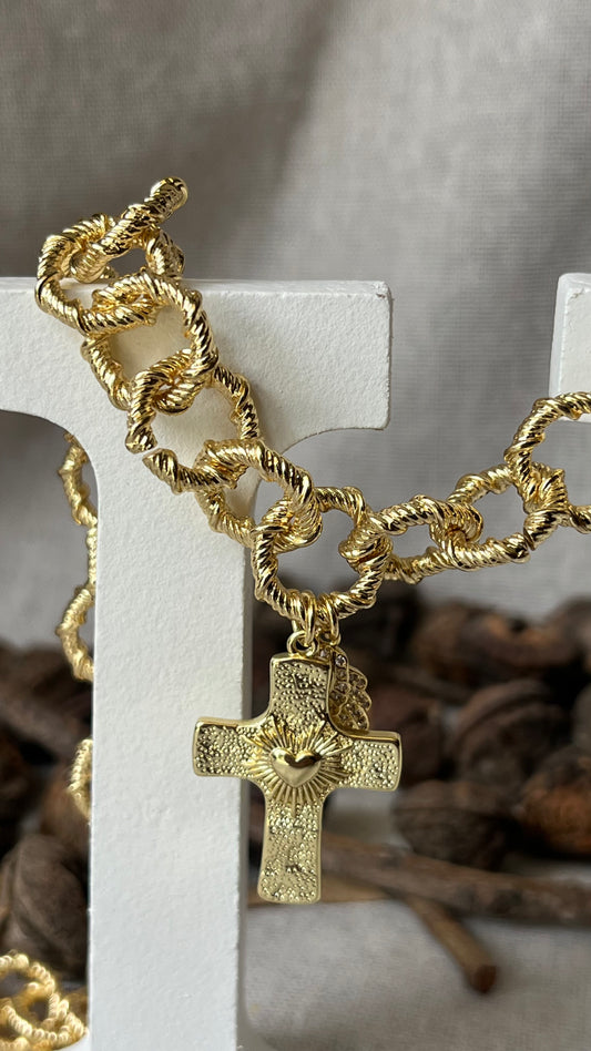 Collar Maximalista Doble Dije