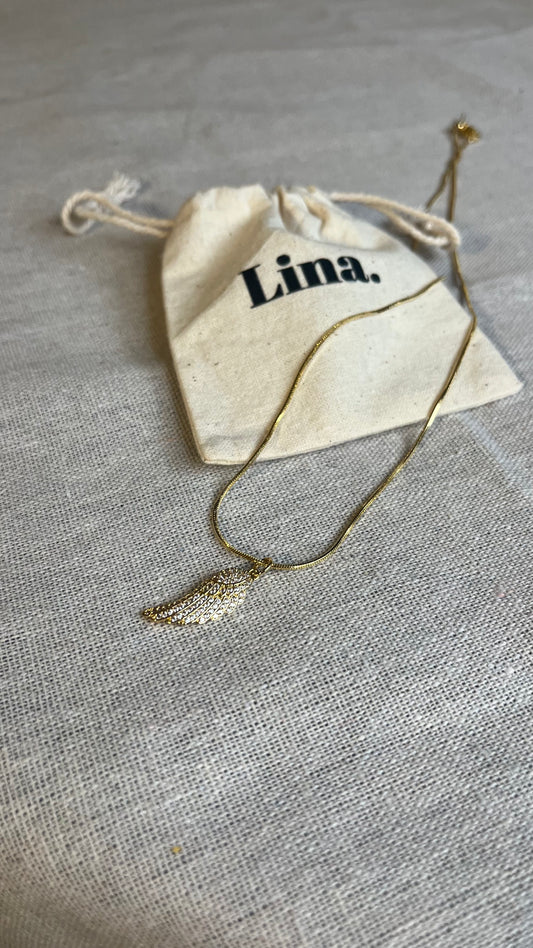 Collar Ala de Circon