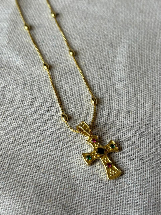 Collar Cruz Colores